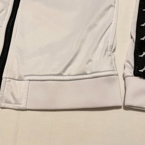 Kappa White Zip Up Track Jacket Youth Kids Boys Size Age 12 - Picture 7 of 16